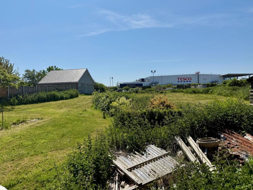 Rear view of site
