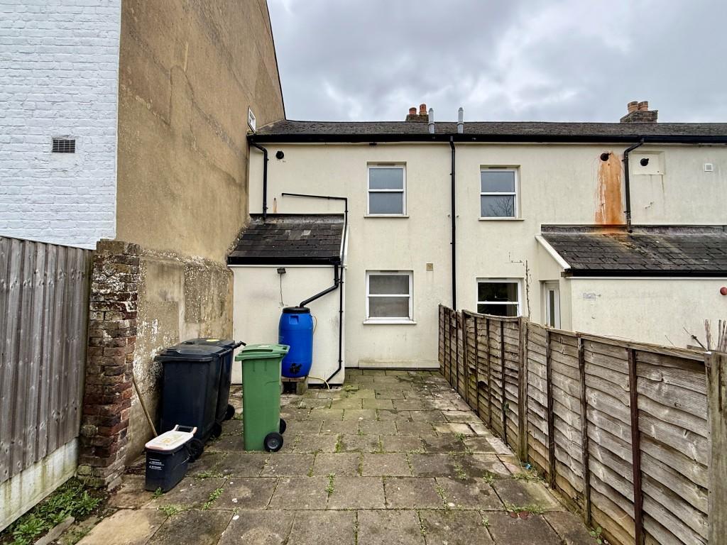 Rear of property
