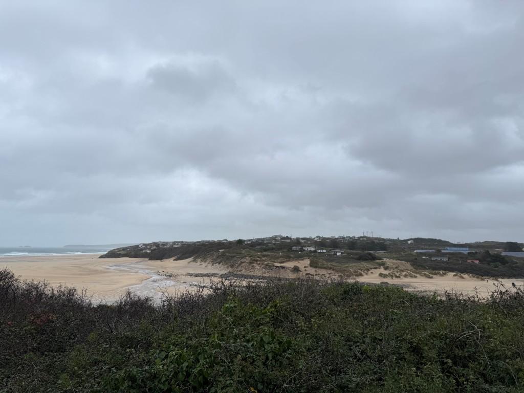 Views over Porthkidney and Hayle Towans