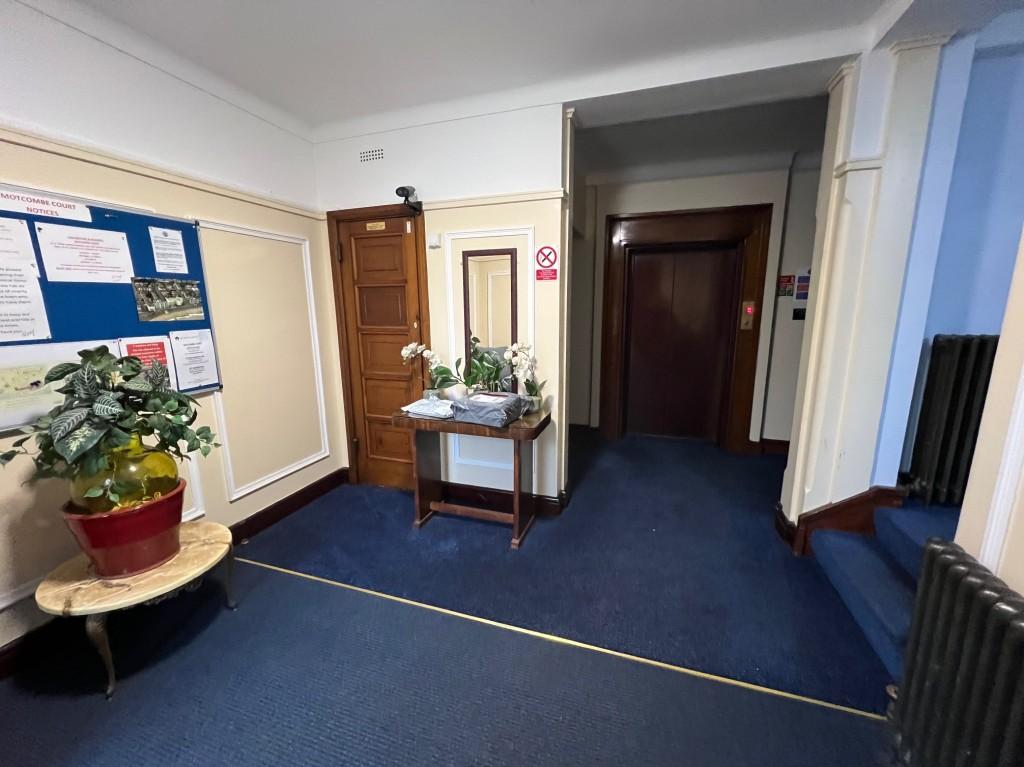 Communal foyer of building