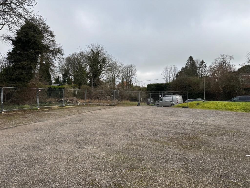 View from the rear of the site looking towards the