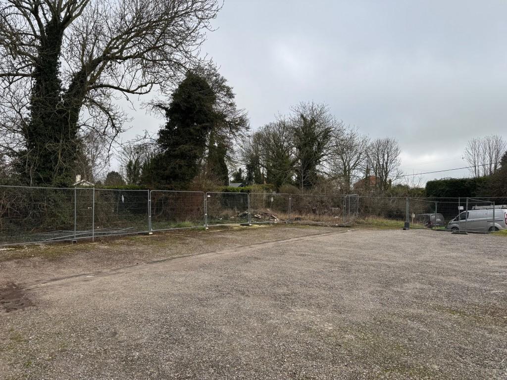View from the rear of the site looking towards the