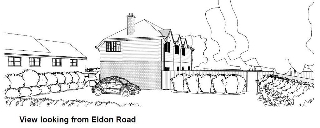 Proposed Elevation from Eldon Road