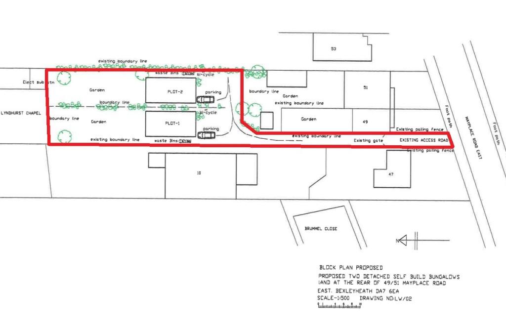 Image of plan for illustration purposes only