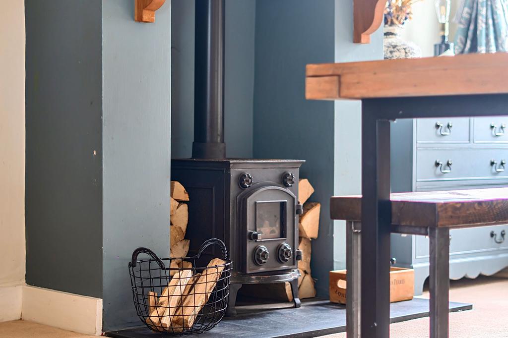 Dining Room Wood Burner