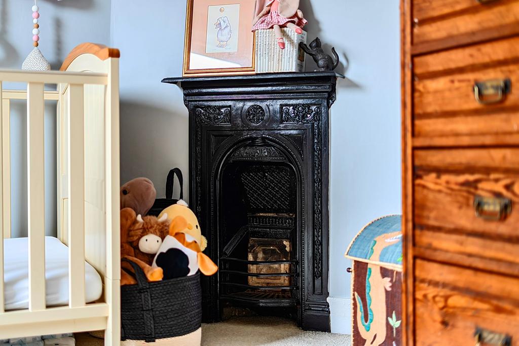Bedroom 2 Fireplace