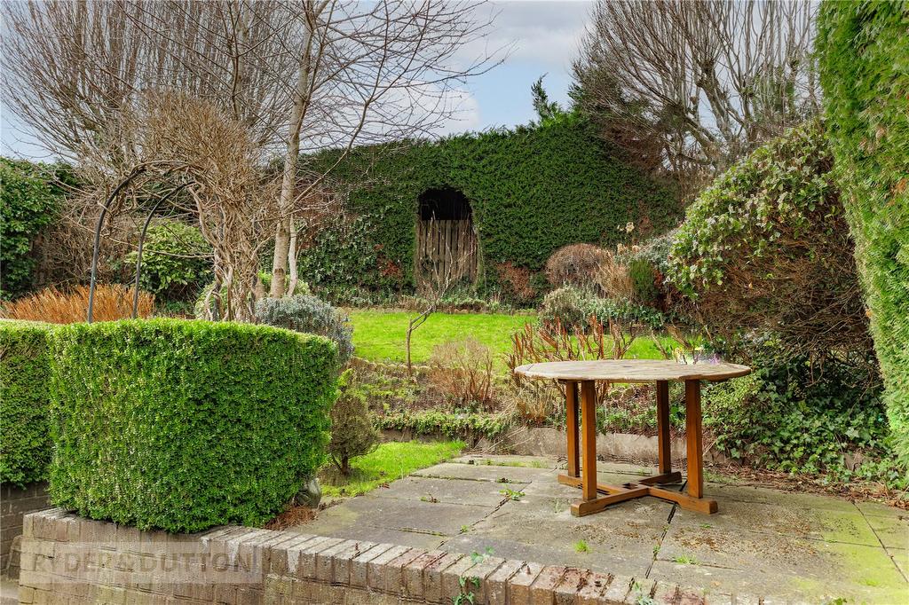 Rear garden