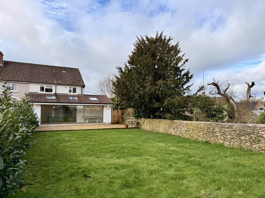 Rear View of House and Garden