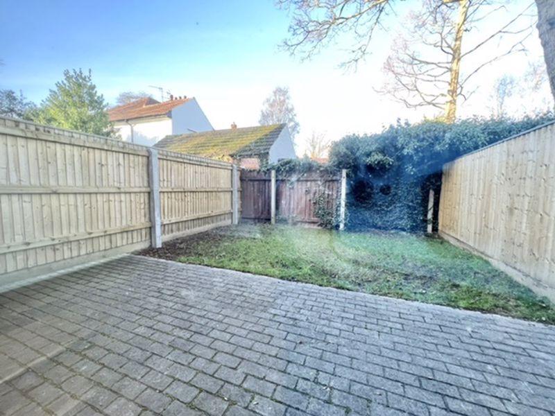Garden and patio