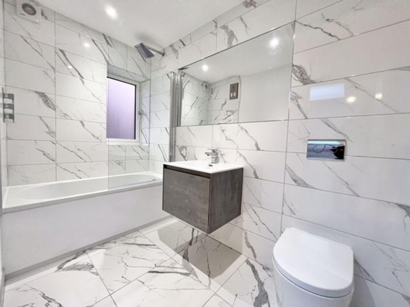 En suite bathroom