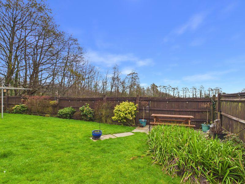 Rear garden