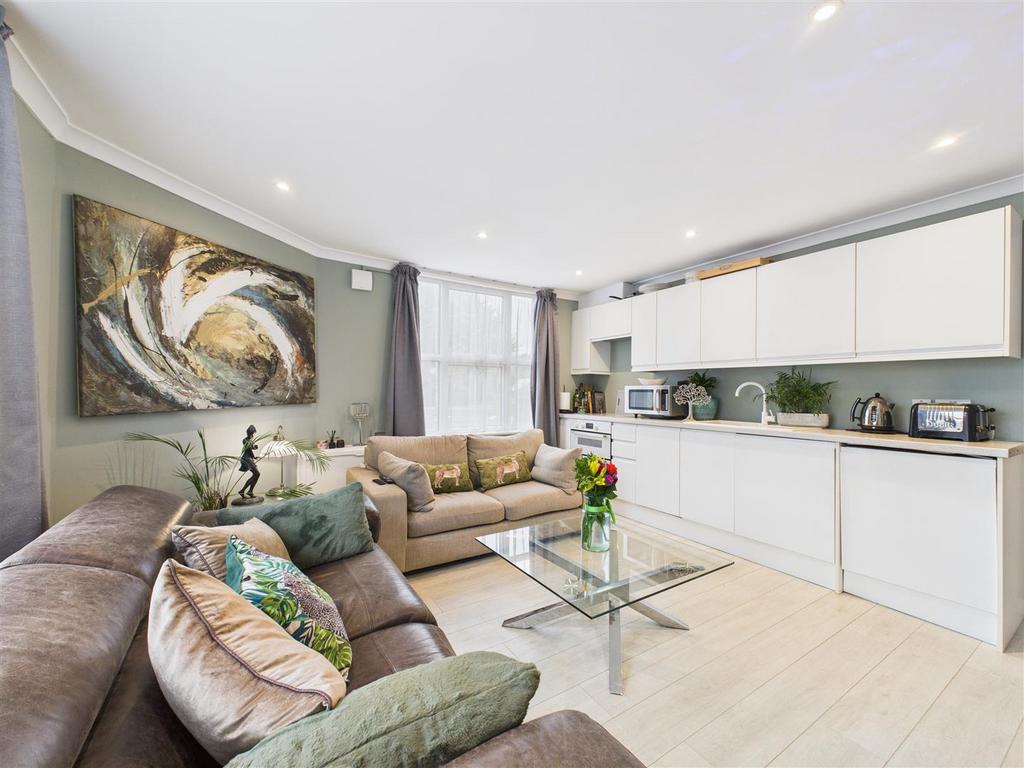 Open-plan living area
