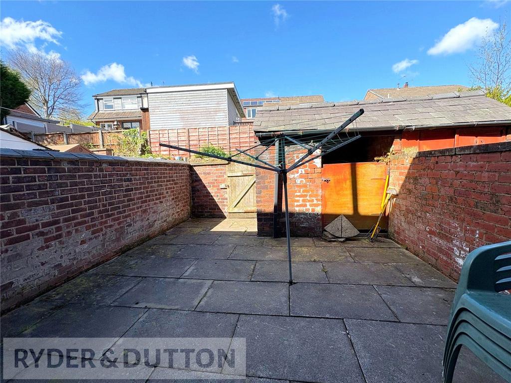 Rear Patio