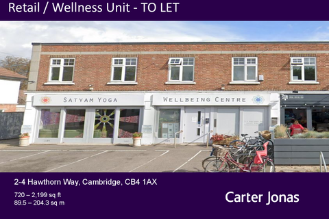Retail property (high street) to rent, 2-4 Hawthorn Way Cambridge CB4 1AX