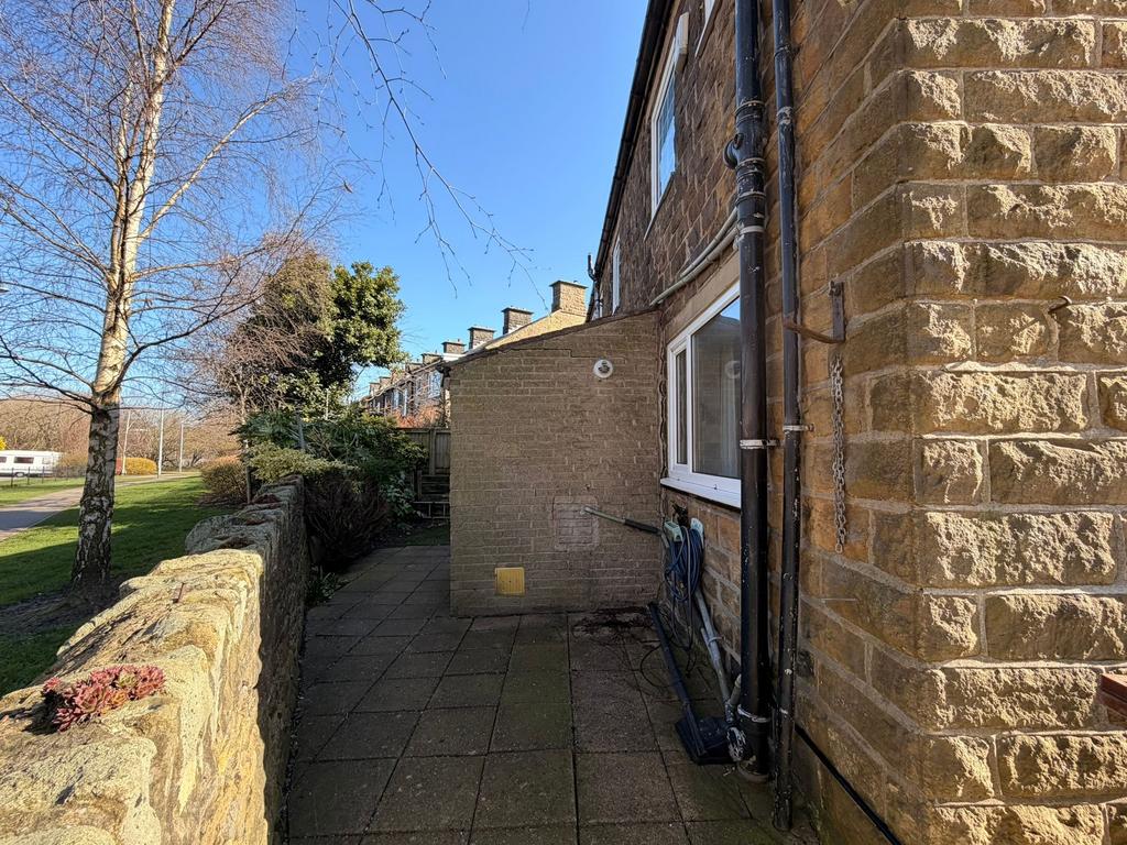 Rear patio