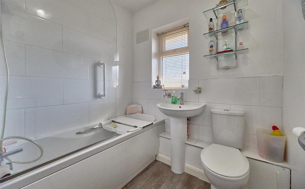Bathroom to rear