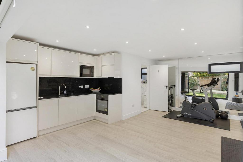 Kitchen, open plan living