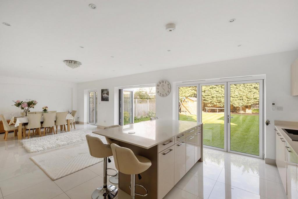 Open-plan living area