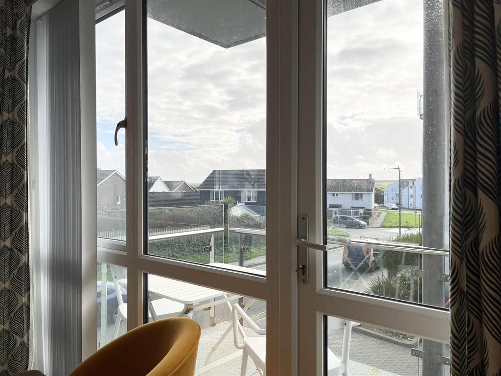 Through to balcony