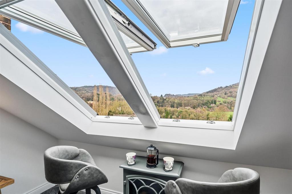Bedroom One - view through open Velux windows.jpg