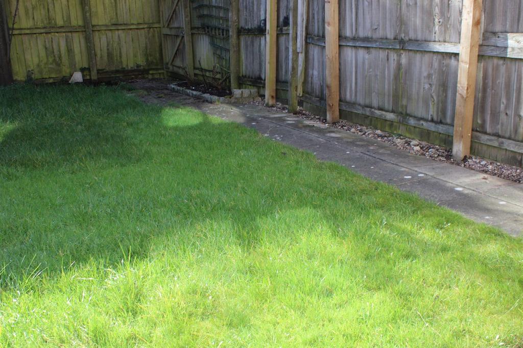 Enclosed rear garden