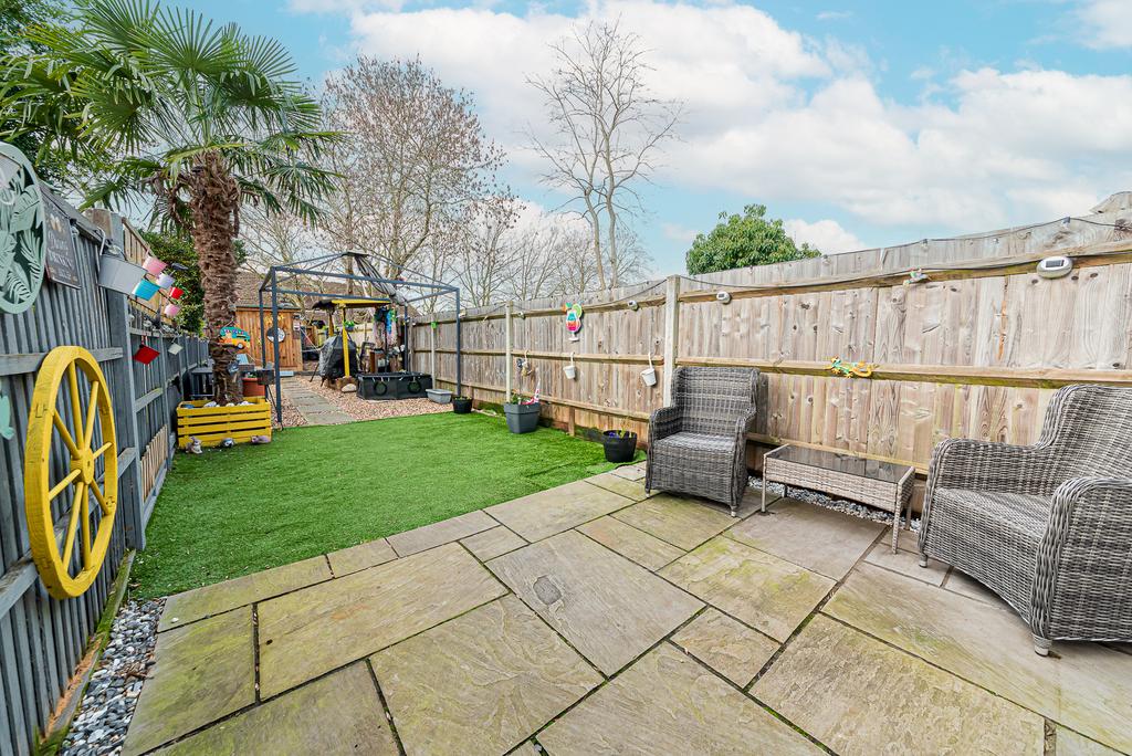 Rear garden