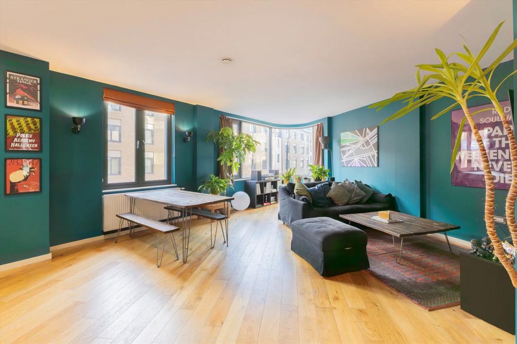 Open-plan living area, open plan living