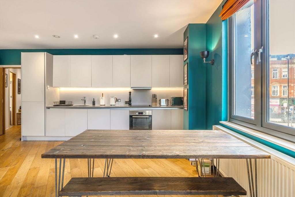 Open-plan living area