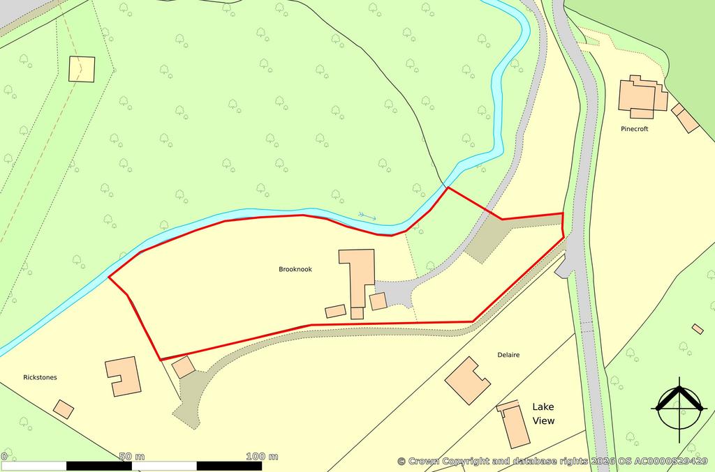 Map brook-nook-lake-view-road-furnace-wood-felbrid