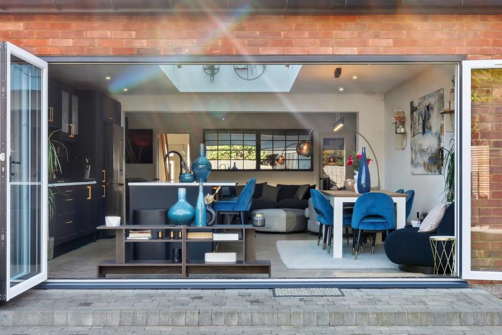 Rear Bi Folding Door