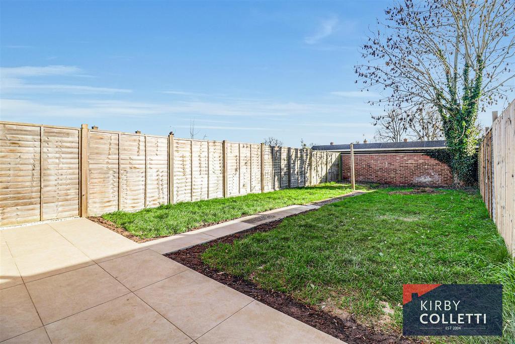 Rear garden
