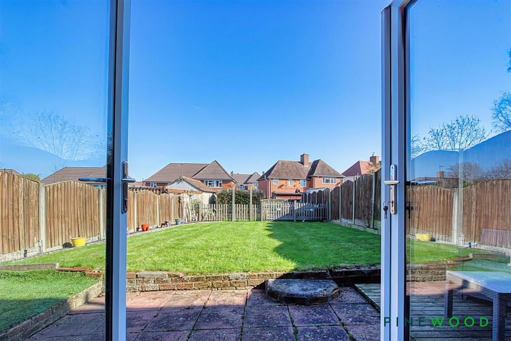 Rear garden