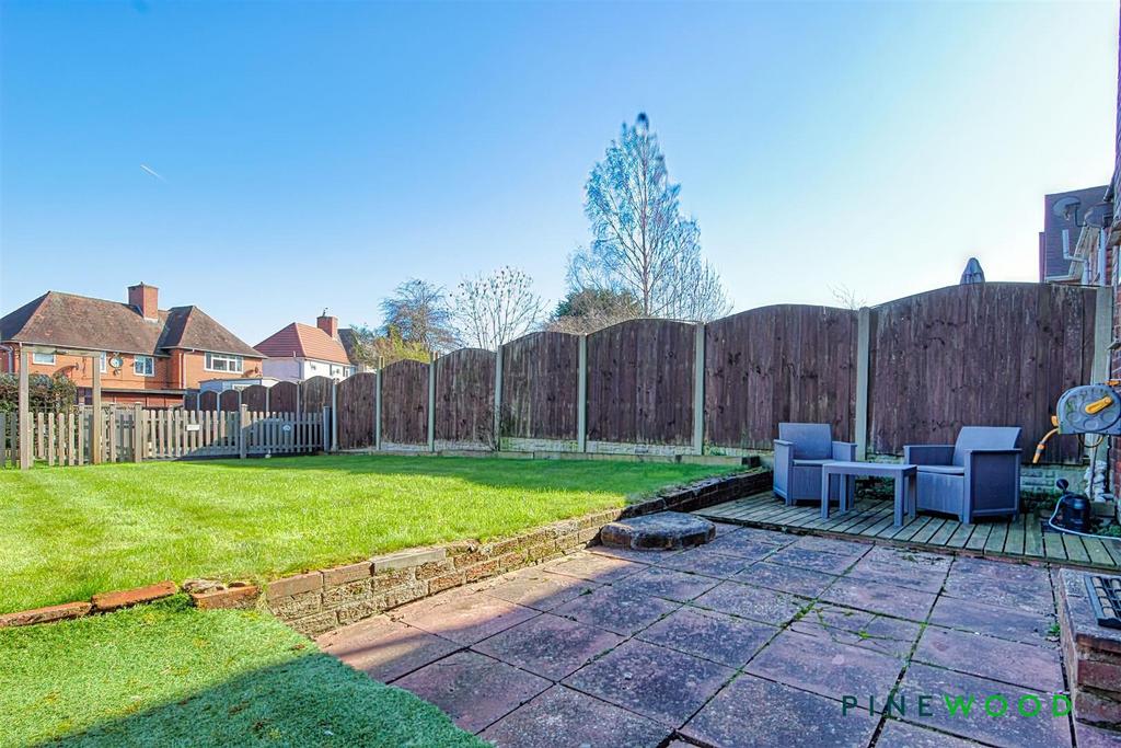 Rear garden
