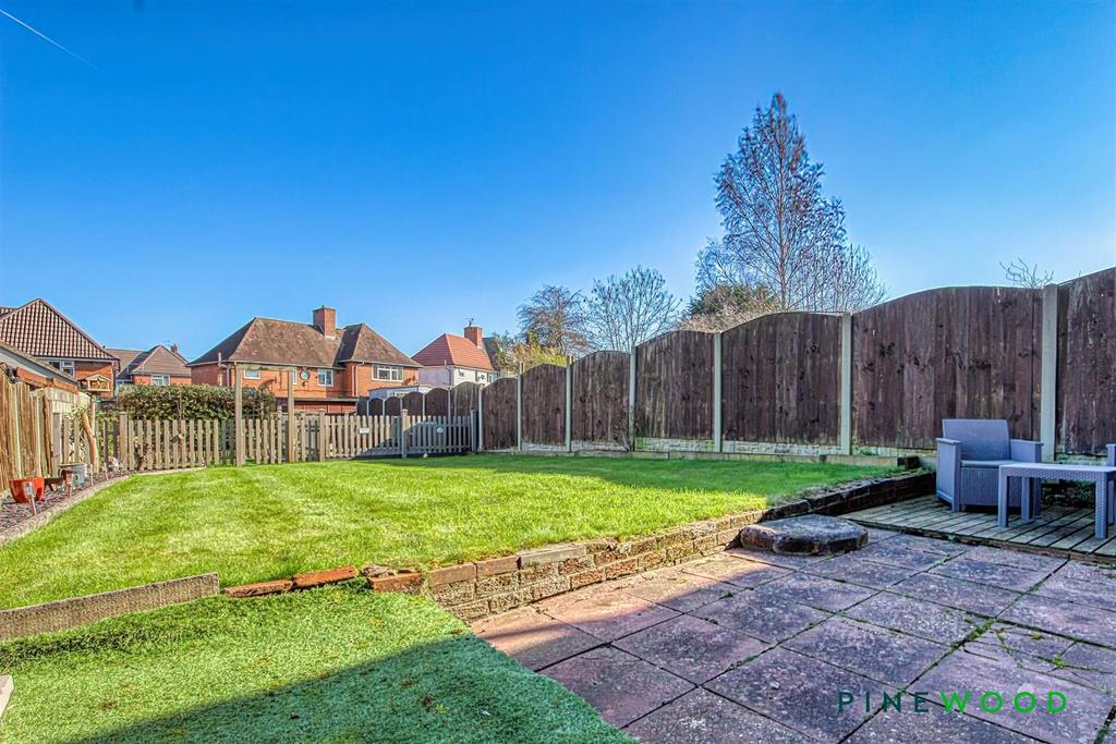 Rear garden