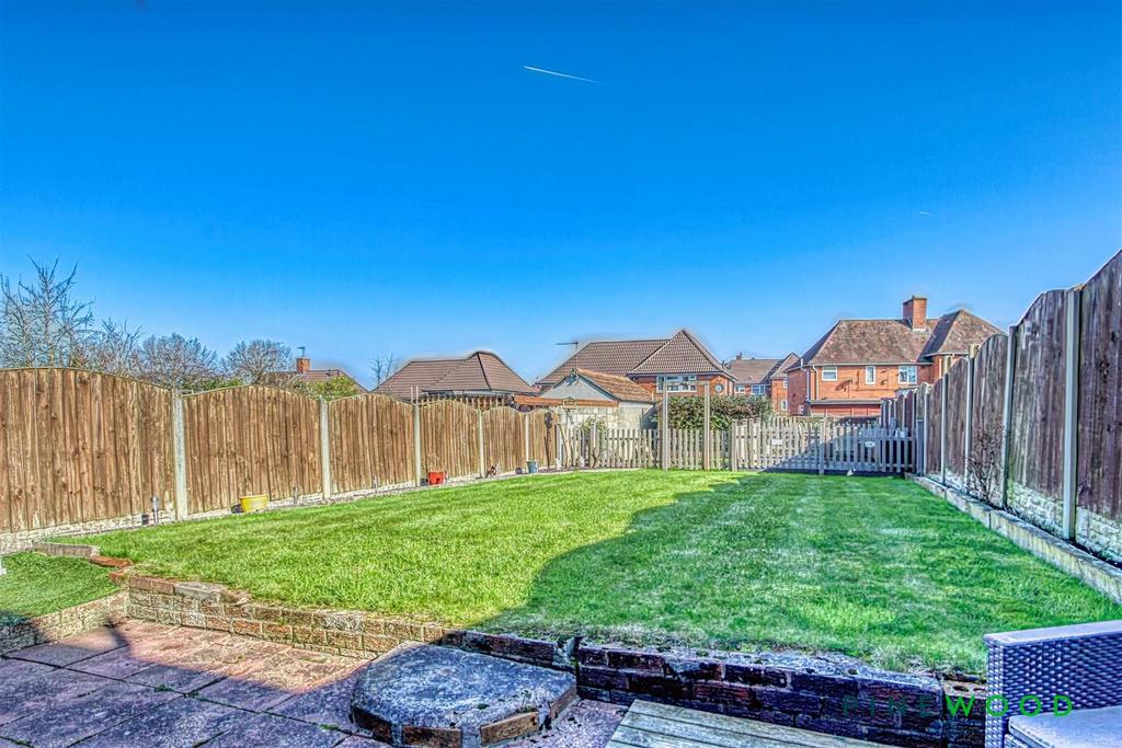 Rear garden