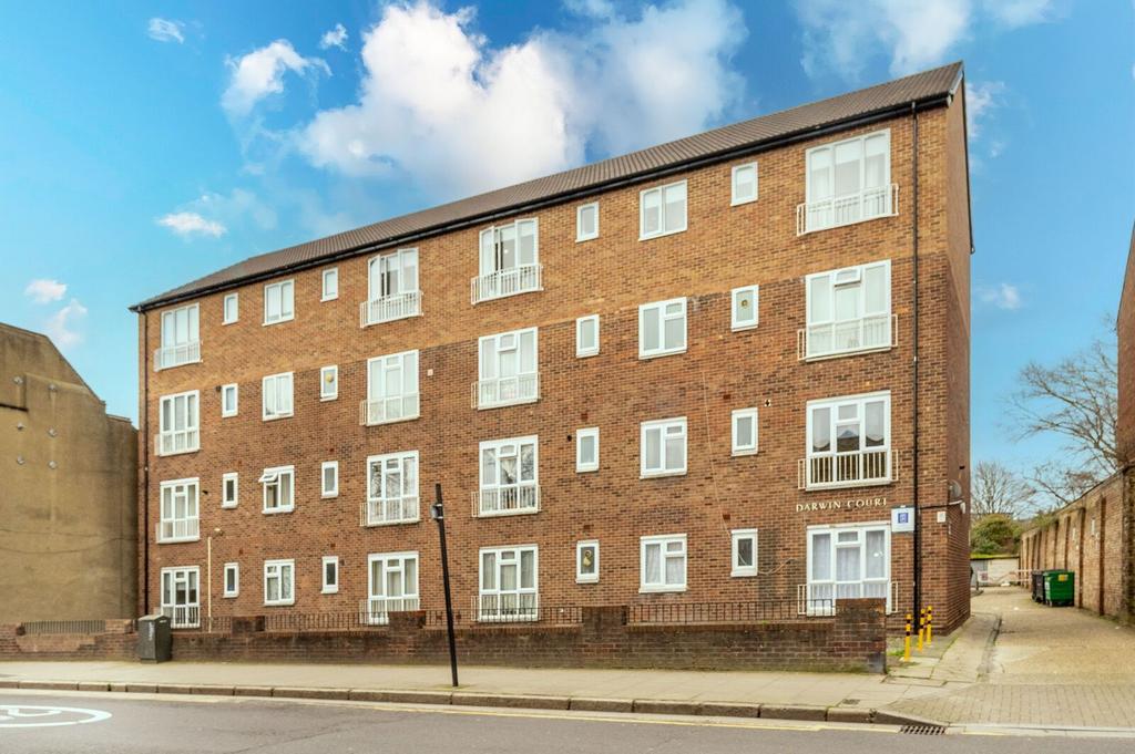 Apartment building facade, block of apartments