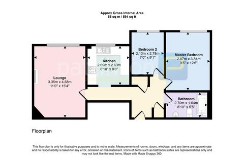 2 bedroom apartment for sale, Rockcliffe, Westoe Fountain, South Shields, Tyne and Wear, NE33 3JH
