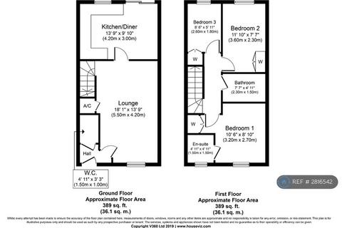 3 bedroom maisonette to rent, The Medway, Ely, CB6