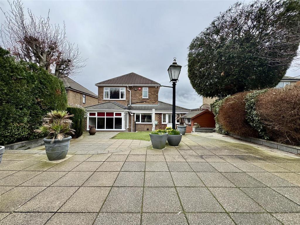 Rear garden