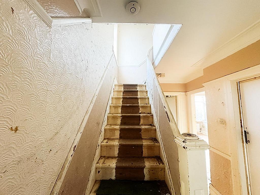 Stairs to first floor Landing