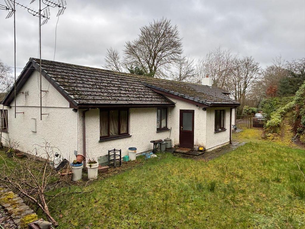 Rear of property
