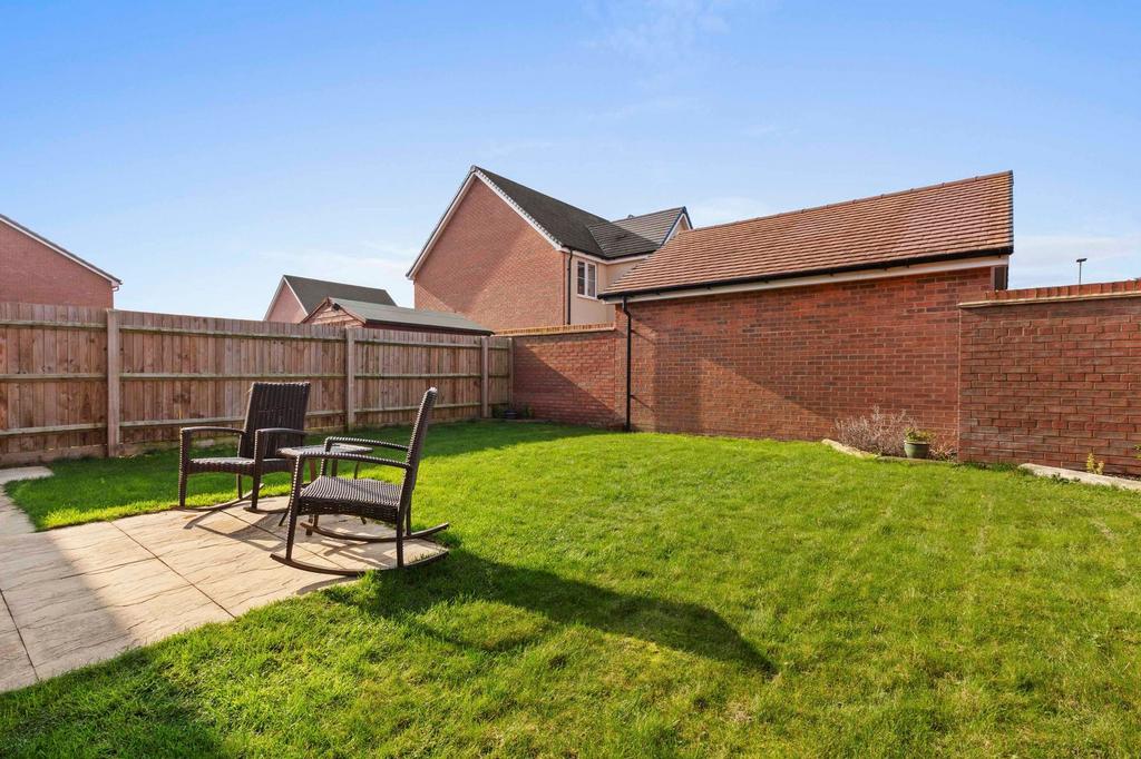Rear garden