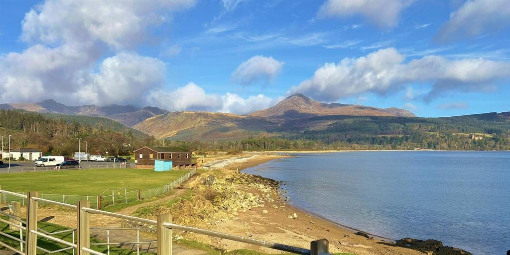 The iconic Goatfell view