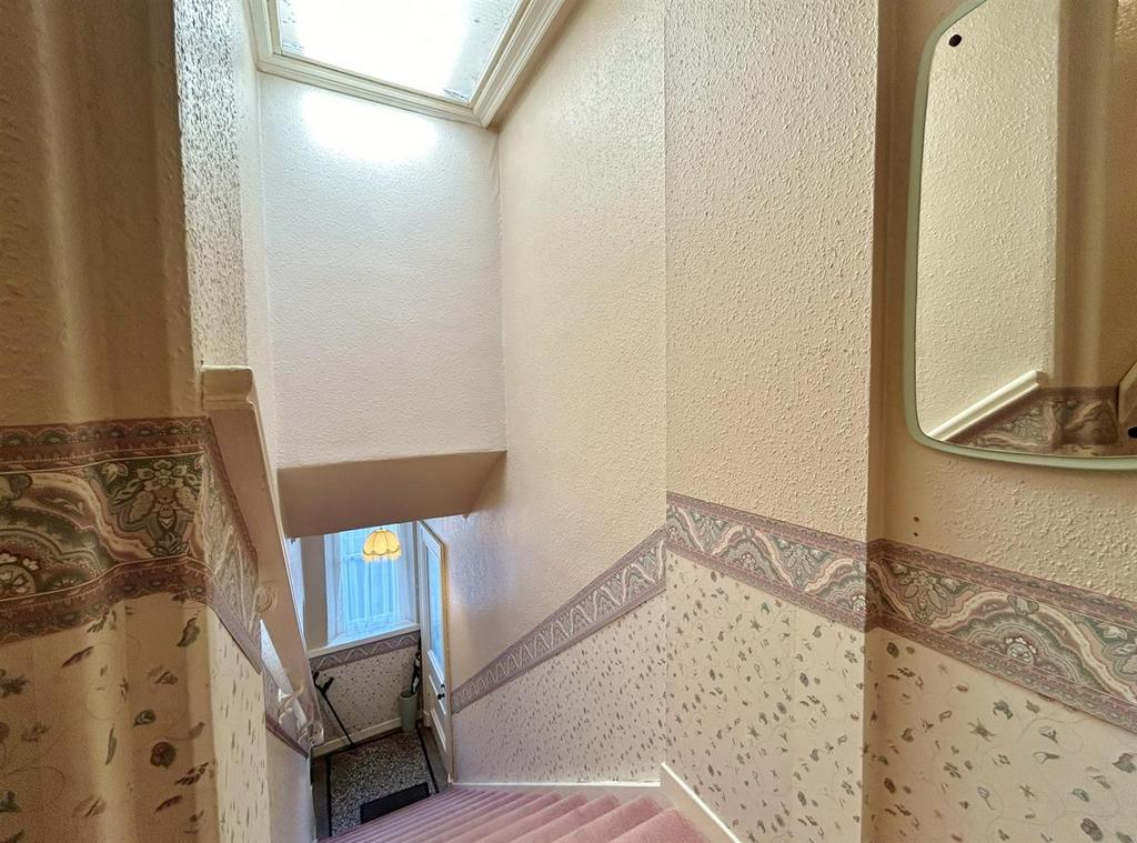 Stairs to front door