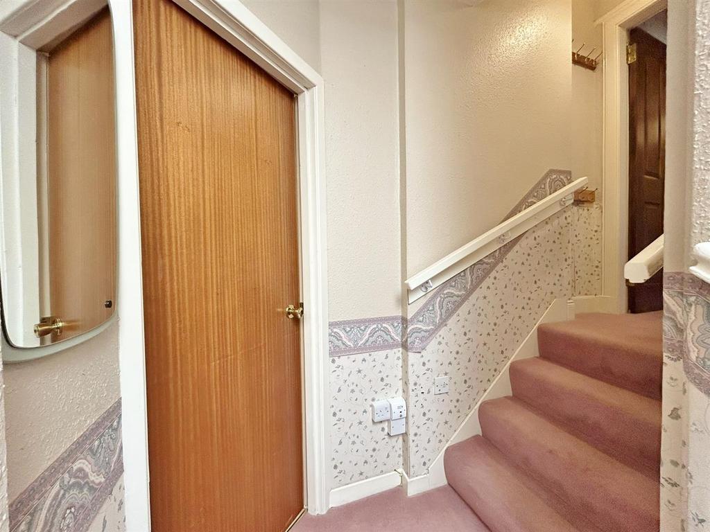 Landing stairs at shower room
