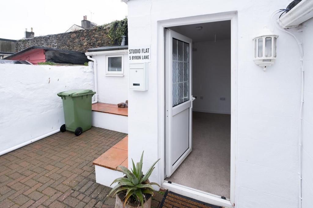 Studio front door