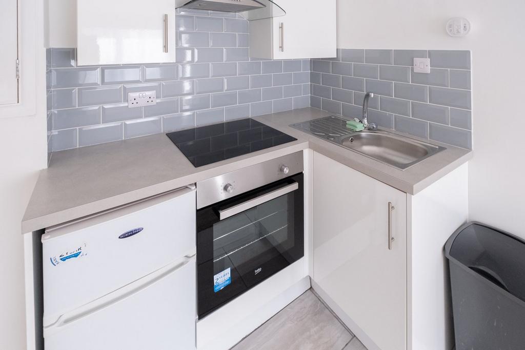 Studio kitchen area