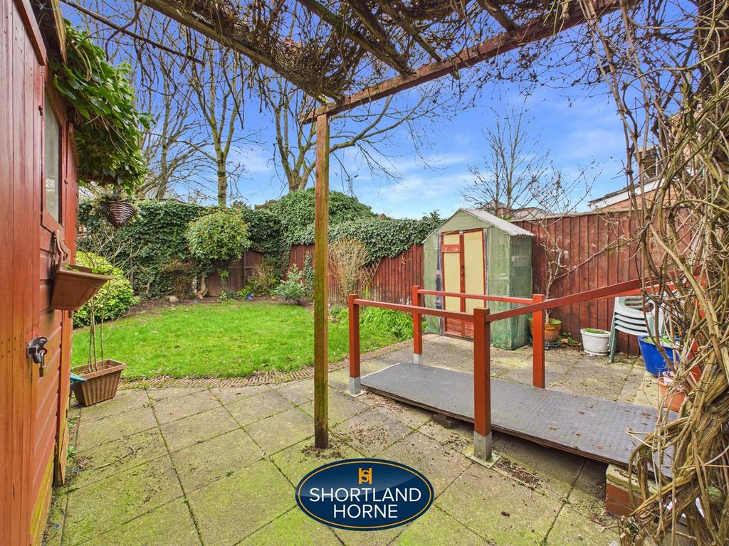 Rear garden