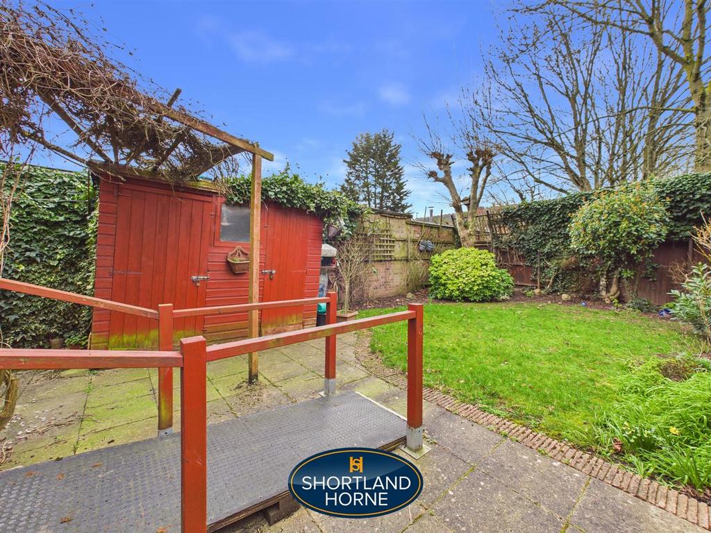 Rear garden