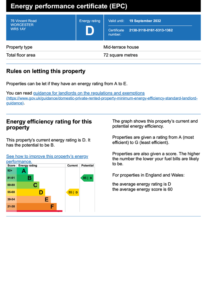 EPC Certificate